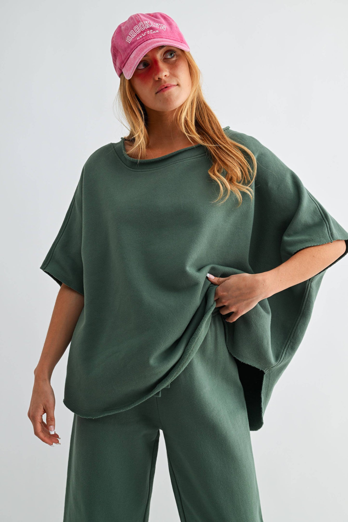 Mono B - Malibu Vintage Dolman Top Oversized!