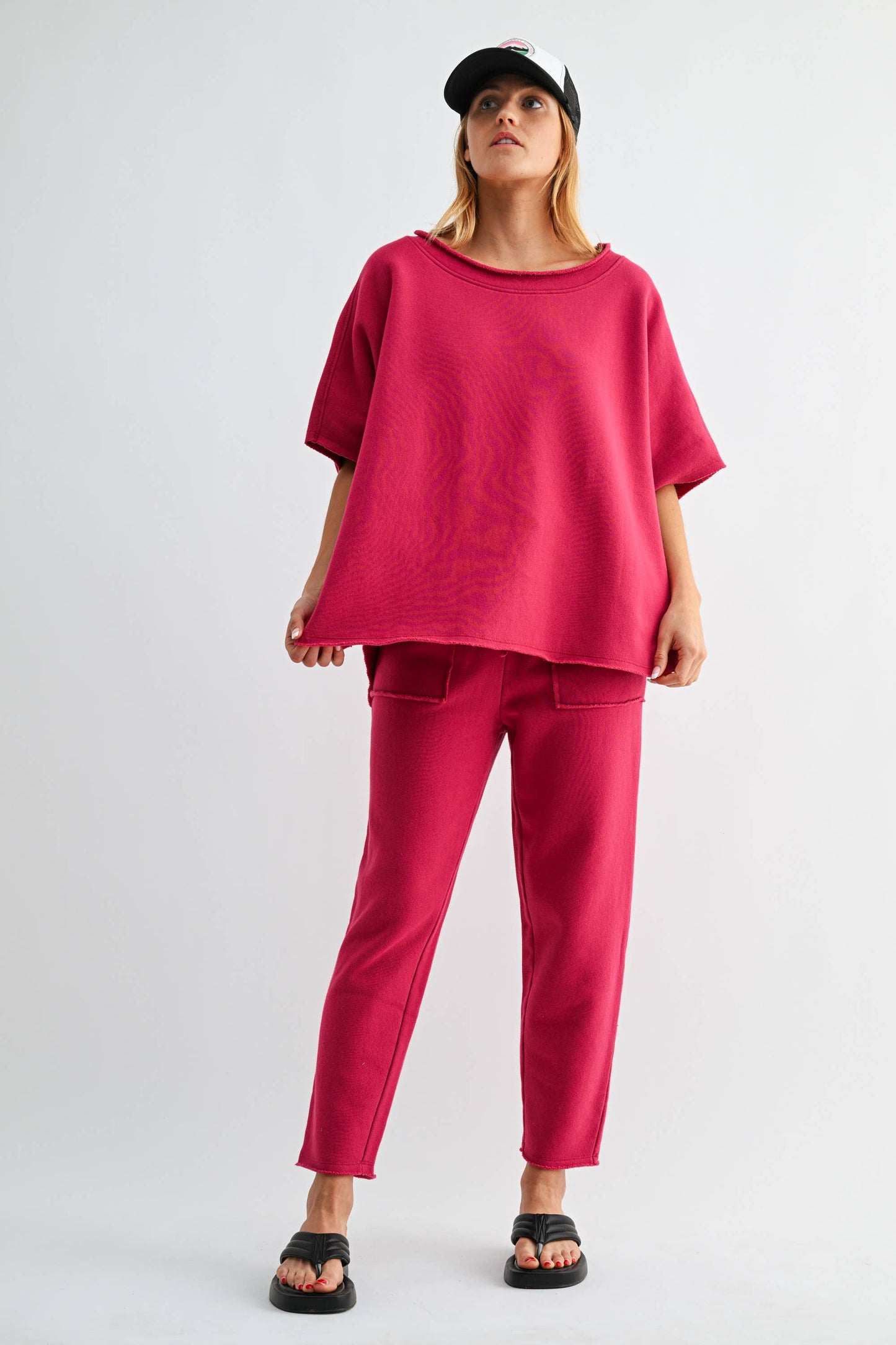 Mono B - Malibu Vintage Dolman Top Oversized!