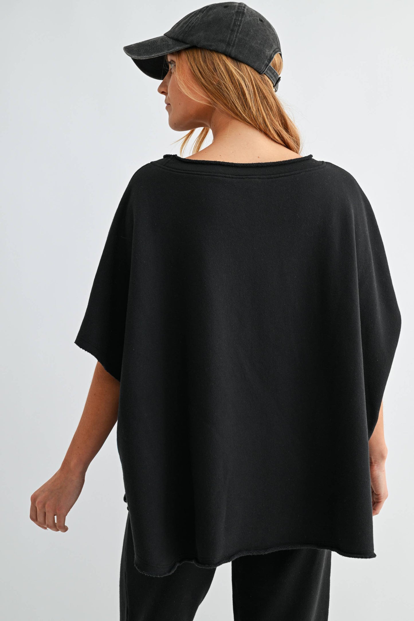 Mono B - Malibu Vintage Dolman Top Oversized!