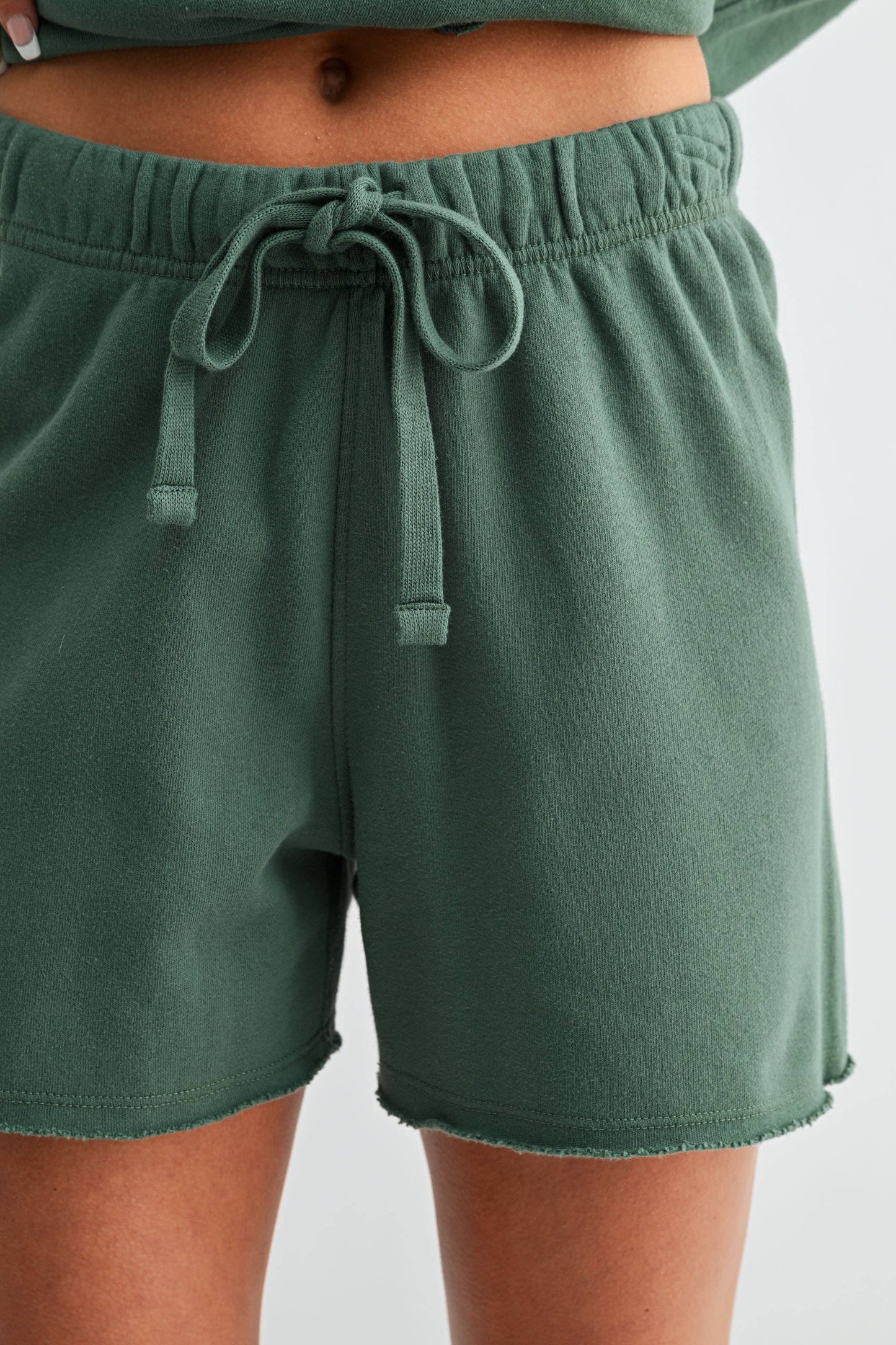 Mono B - Malibu Vintage Edge Mid-Rise Shorts