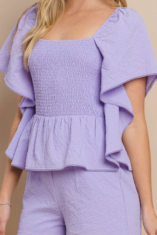 TCEC -Peplum Style Romper