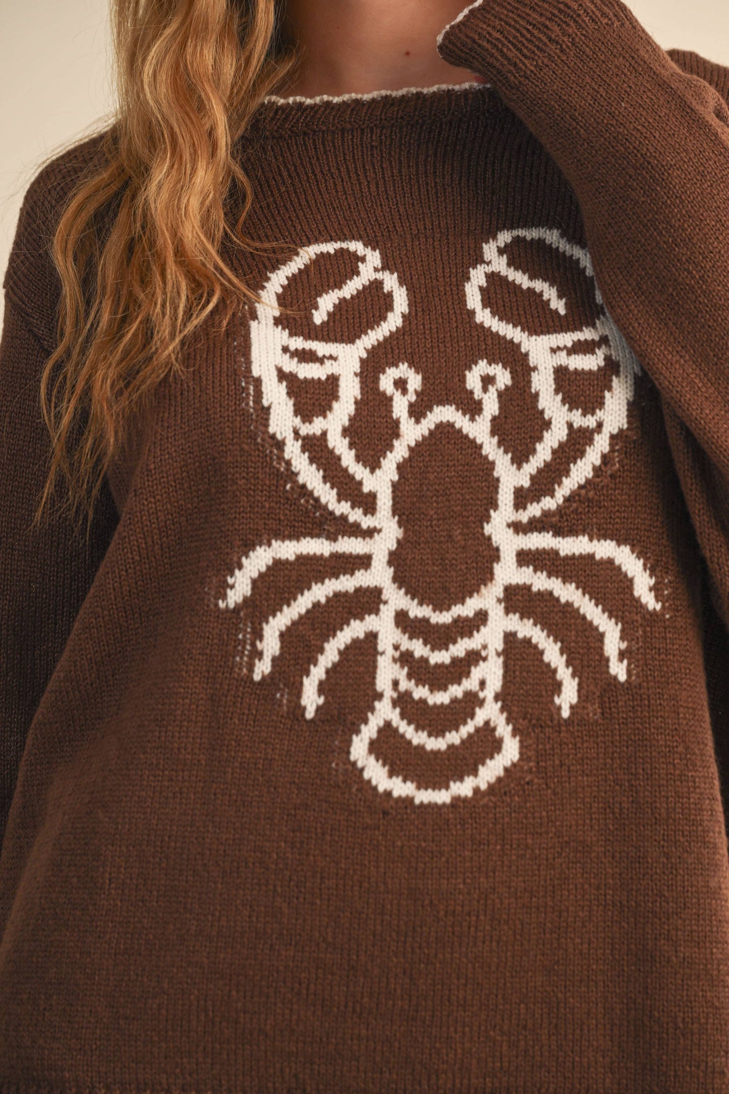 Klesis - LOBSTER PRINTED KNIT TOP AND SHORTS SET