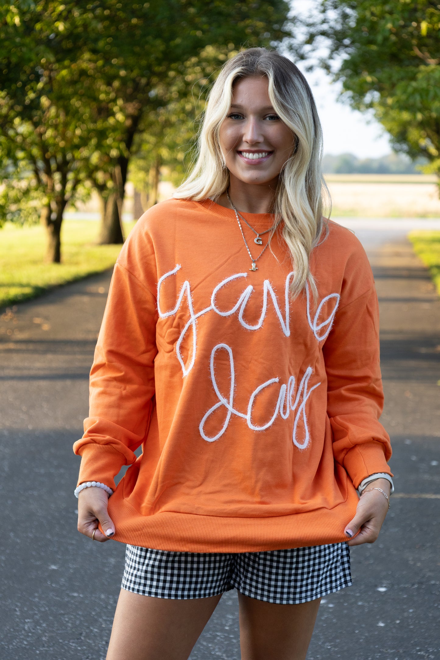 Orange 'Game Day' Sweatshirt