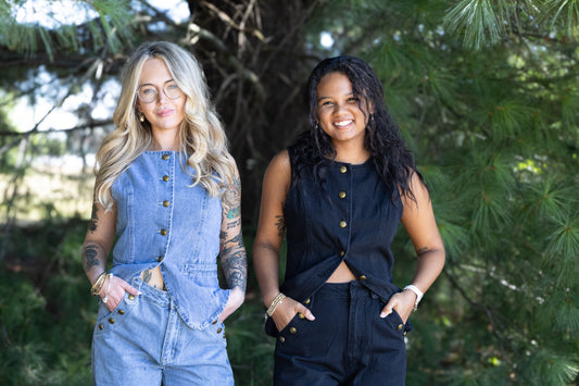 Marayn - NEW Chic Denim Vest and Jean Set European Style