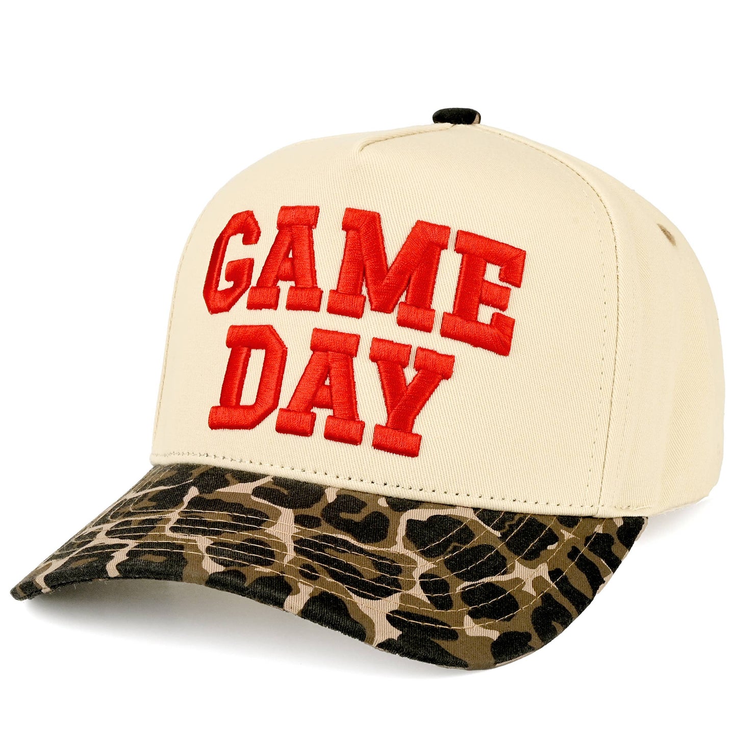 Hana - C.C GAME DAY Embroidered Cotton Baseball Cap