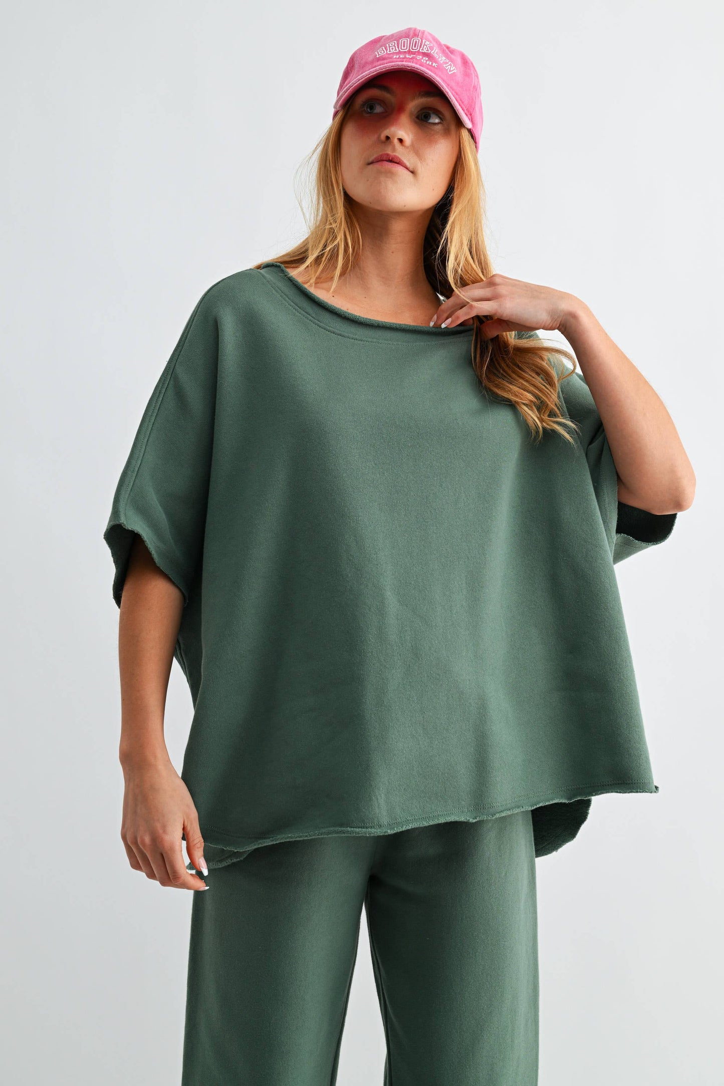 Mono B - Malibu Vintage Dolman Top Oversized!