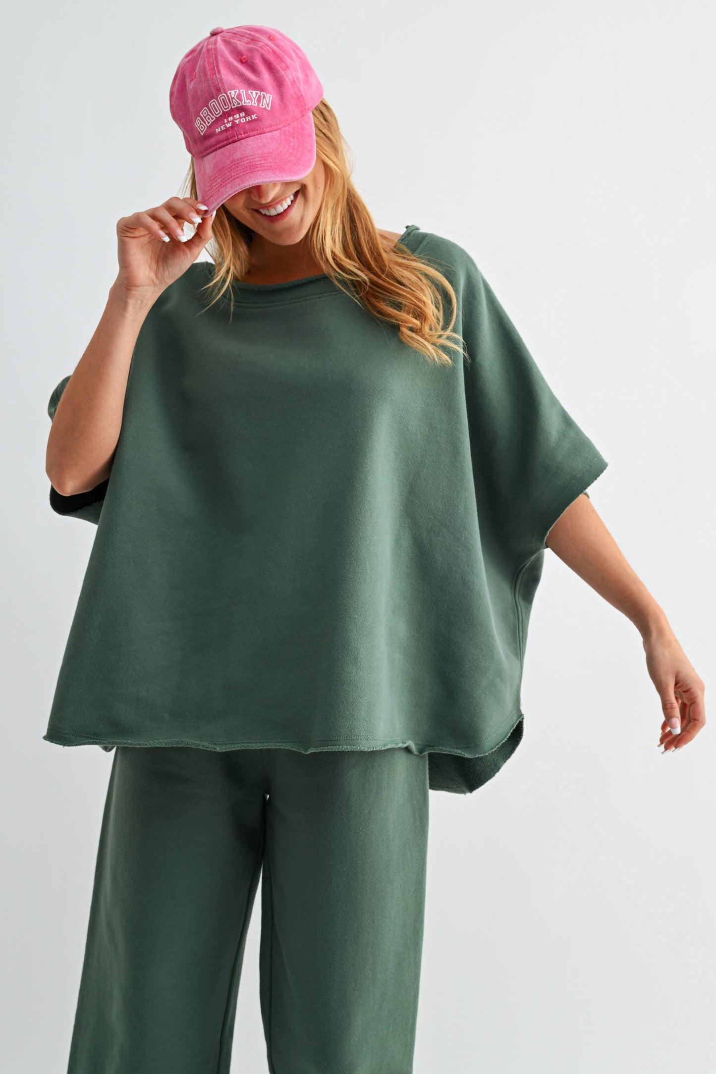 Mono B - Malibu Vintage Dolman Top Oversized!