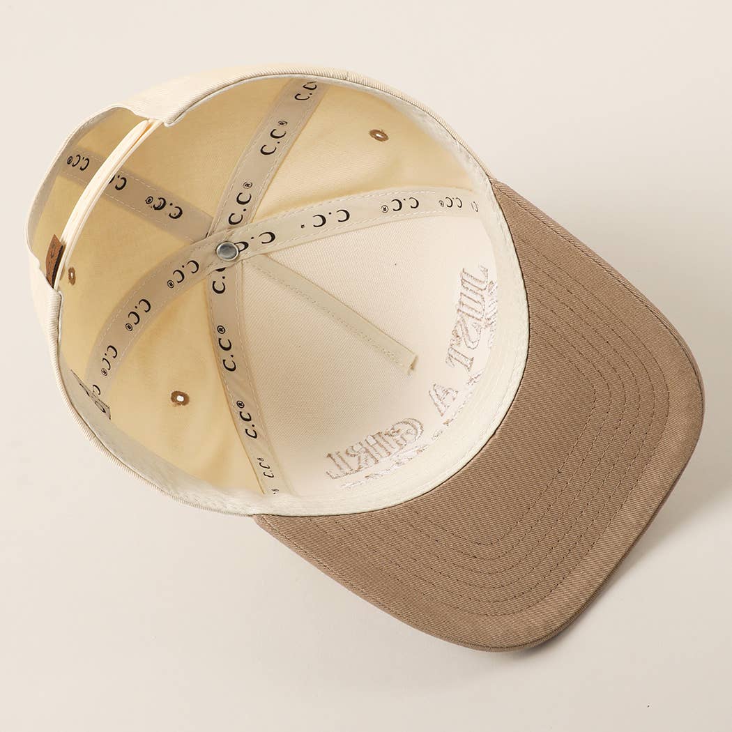 Fashion City - Just A Girl Who Loves Jesus Embroidery Trucker Hat