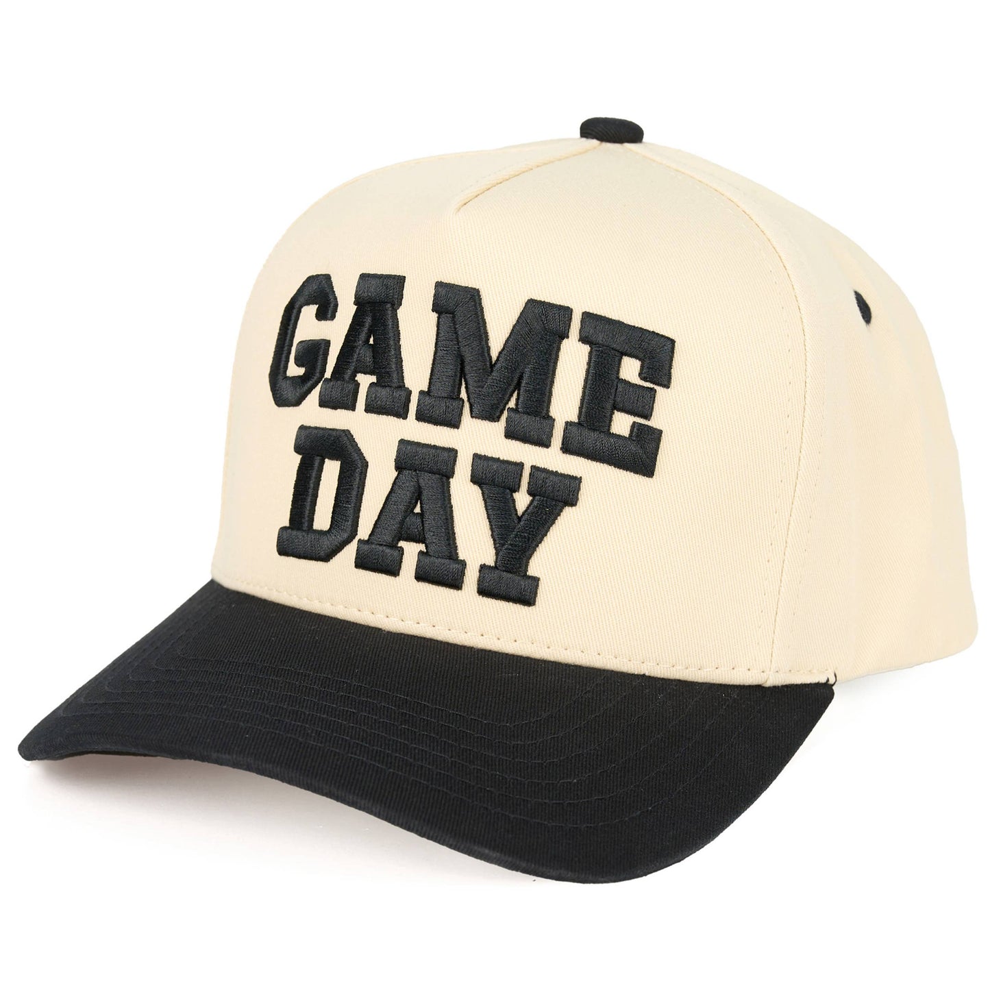 Hana - C.C GAME DAY Embroidered Cotton Baseball Cap