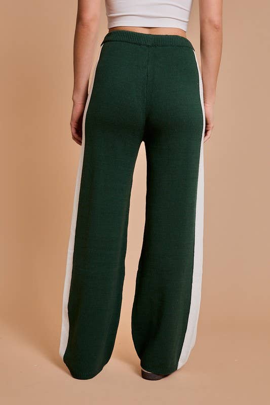 GILLI - SWEATER TRACK PANTS Green
