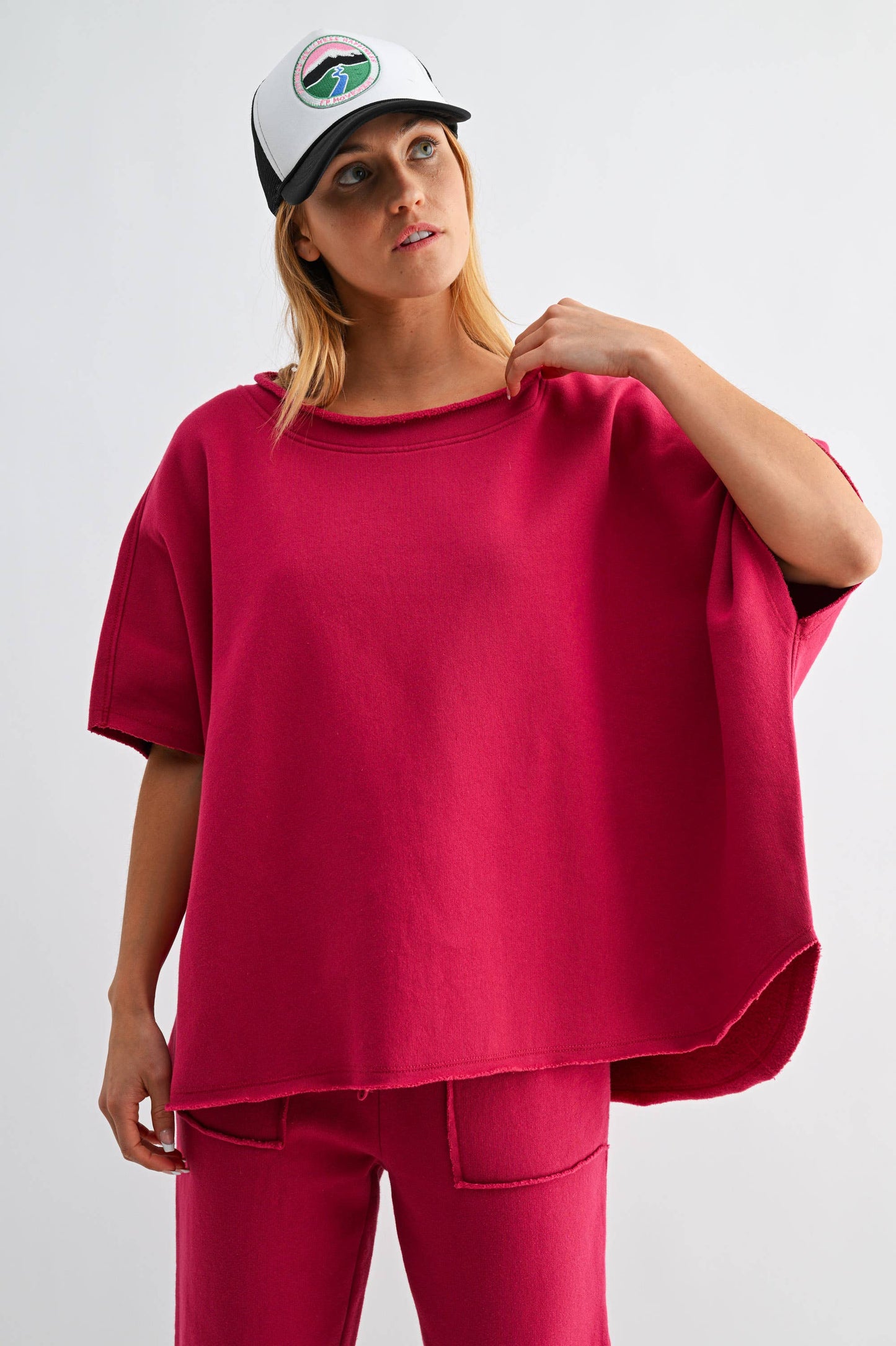 Mono B - Malibu Vintage Dolman Top Oversized!
