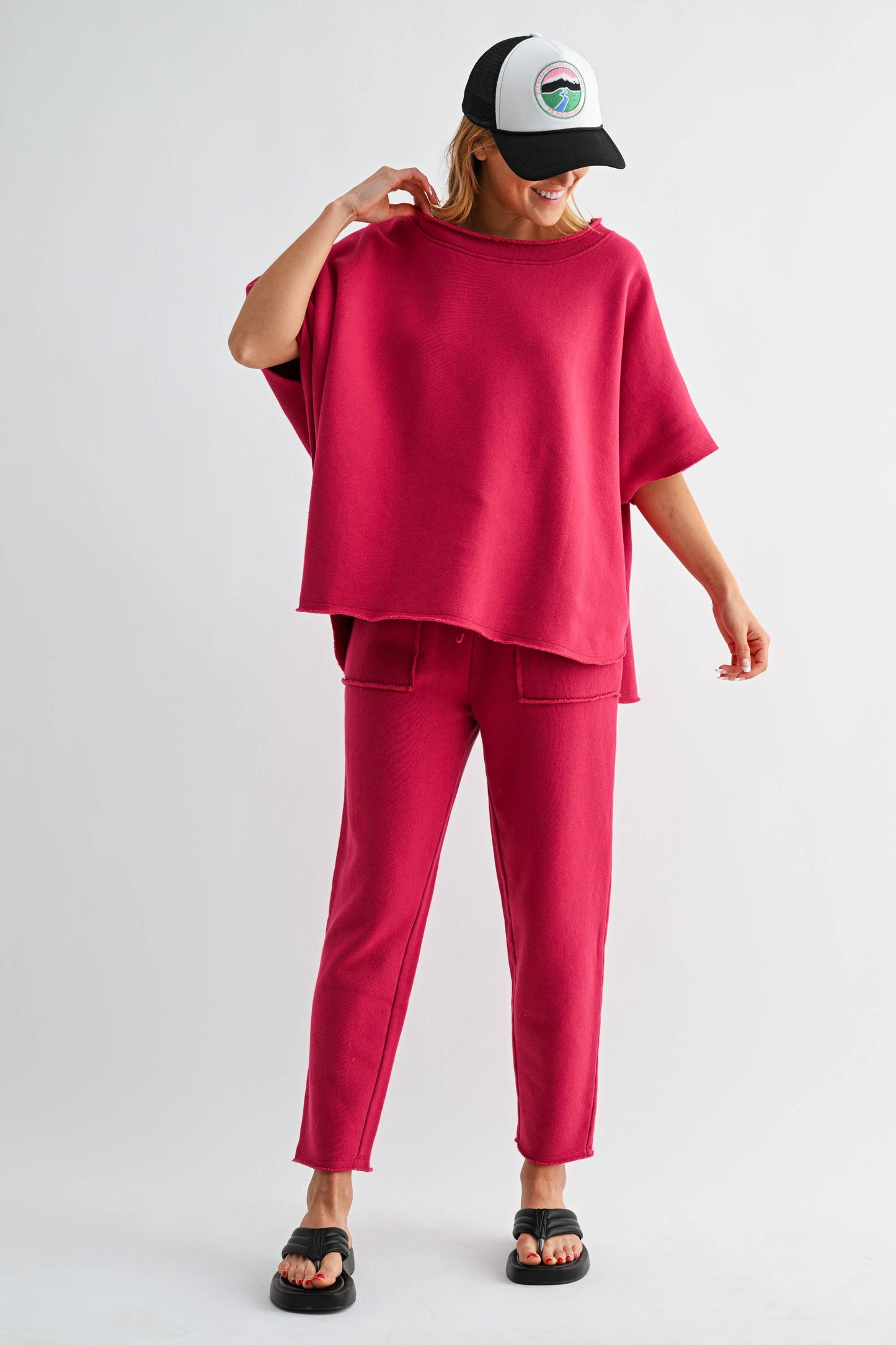 Mono B - Malibu Vintage Dolman Top Oversized!